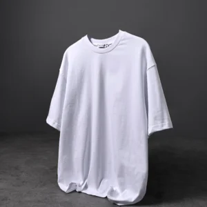 Beyaz Basic Oversize Tişört